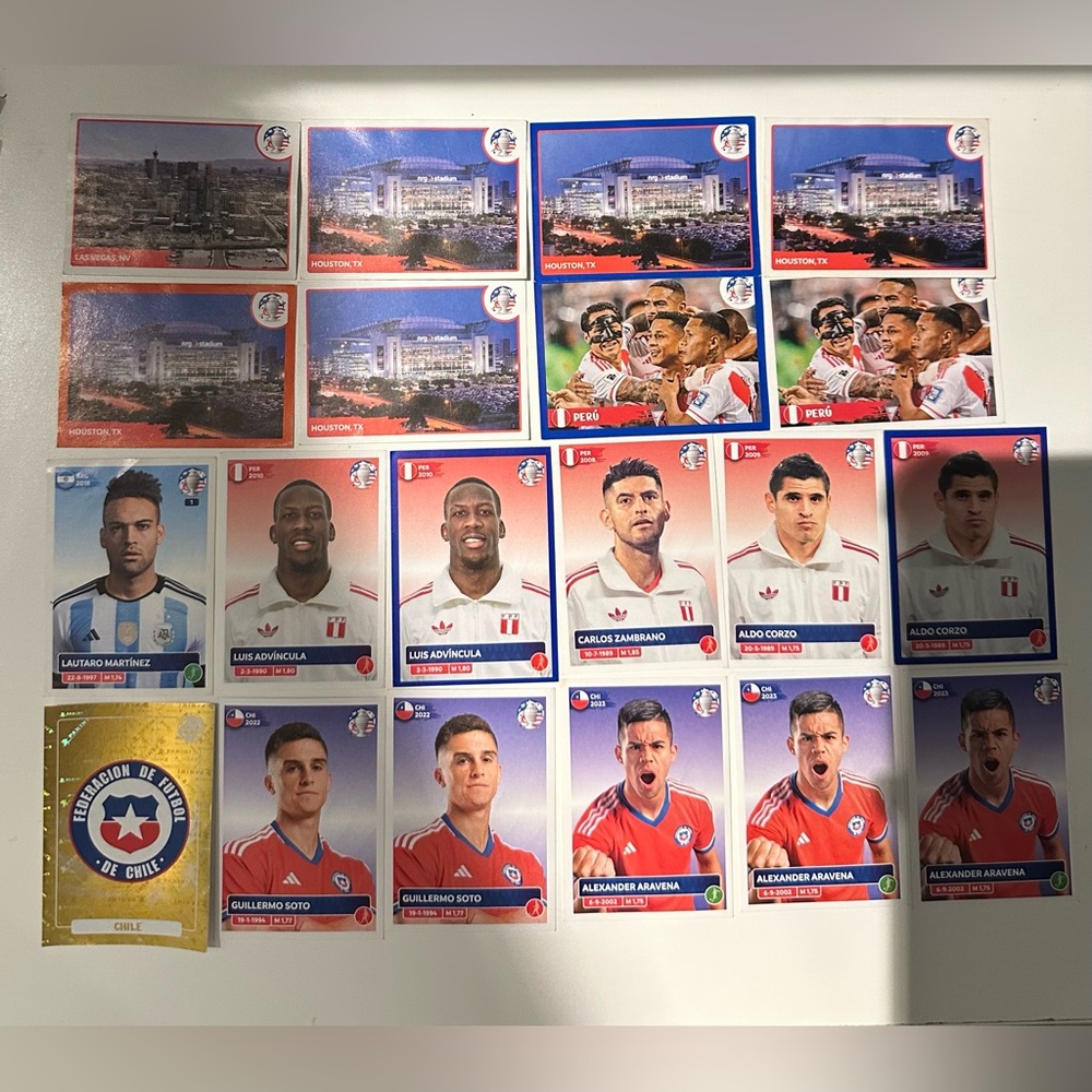 Copa America 24 Sticker Album - Bundle Stickers